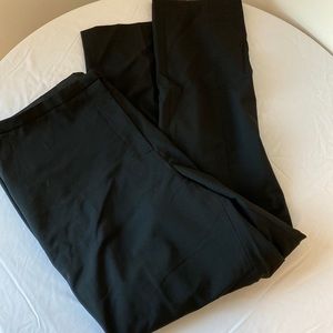 H&M Slim Slacks Regular Waist Black Pants- Size 18